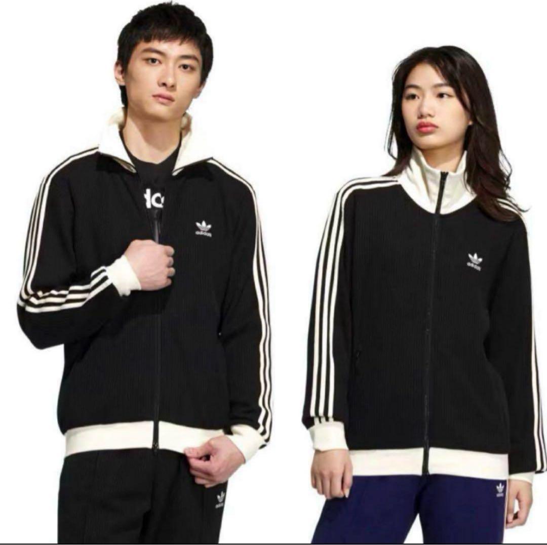 【日本未発売韓国限定】Ｓブラック アディカラーワッフルクラシックトラックトップ