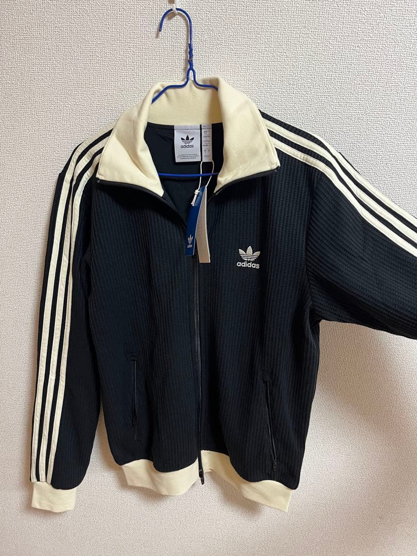 【日本未発売韓国限定】Ｓブラック アディカラーワッフルクラシックトラックトップ