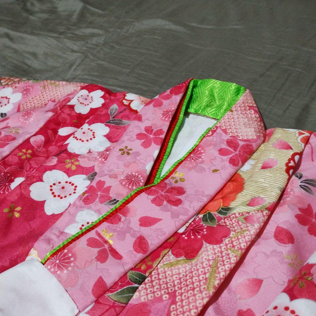 七五三　3歳　女の子　着物　フルセット　マユミブランド