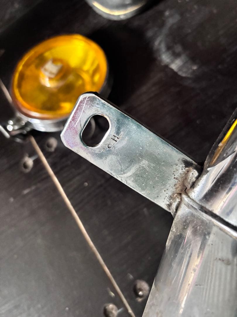 CB400T ガゼル　メッキ　本物