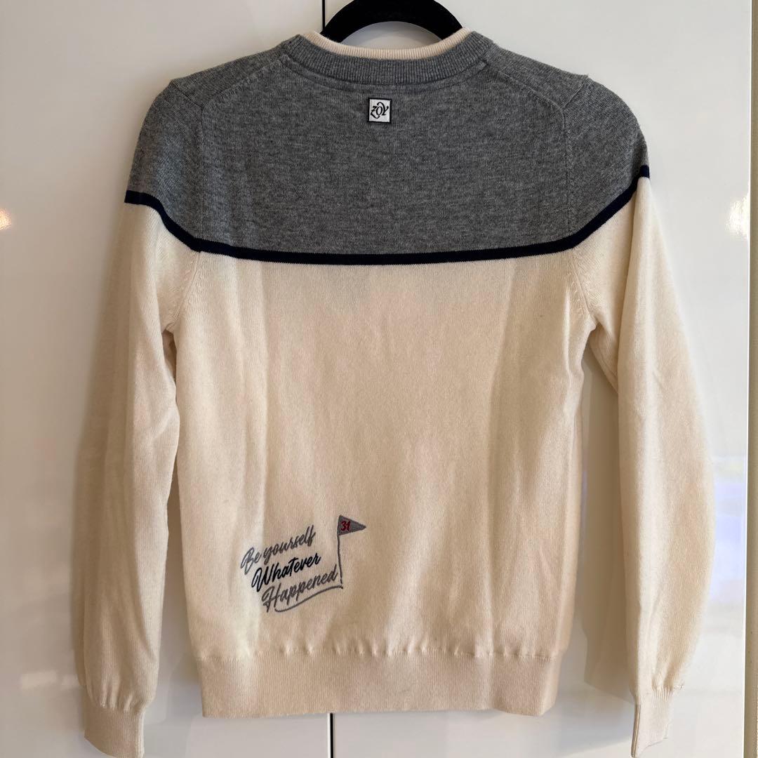 【新品・タグ付き】ZOY クルーネックセーター