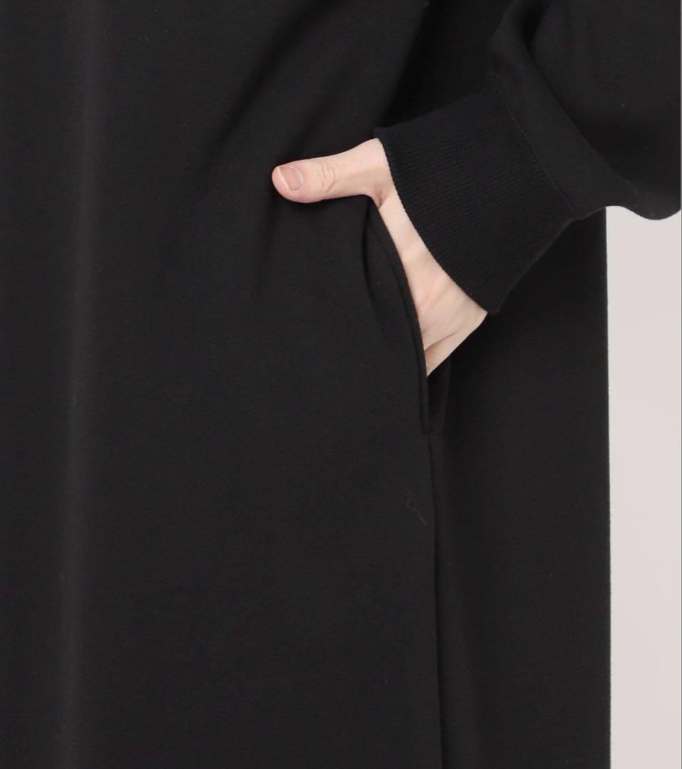 APSTUDIOウォームジップドレス ブラウン36 新品タグ付き