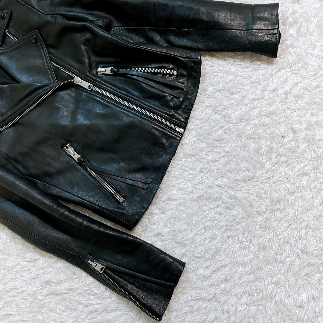 ALLSAINTS オールセインツ ダブルライダースジャケット 黒 レザー