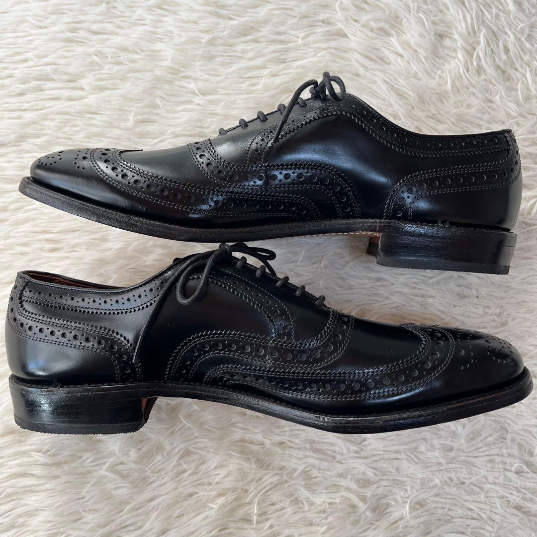 【新品未使用】希少　アレンエドモンズ　マカリスター　フルブローグシューズ　旧ロゴ