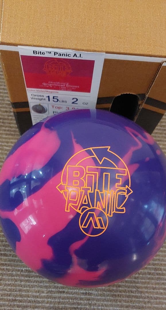STORM バイトパニックAI ストーム　新品　ボウリング　15P