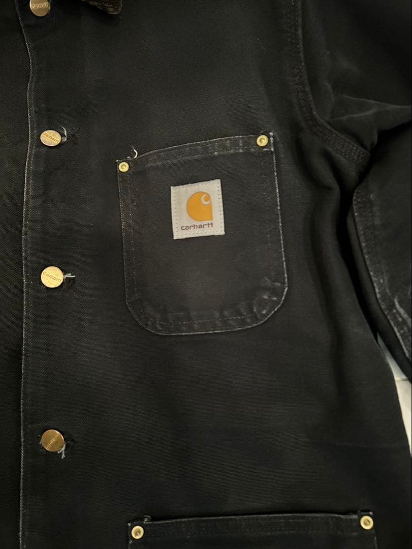 Carhartt カーハート ミシガン チョアコート　ブラック　希少サイズ