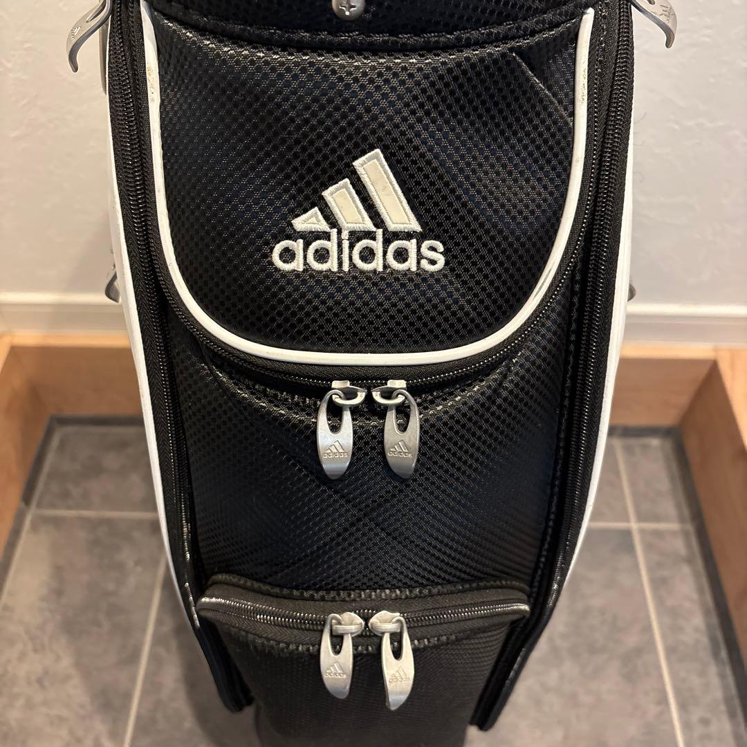 美品 adidas アディダス ゴルフ キャディーバック９型