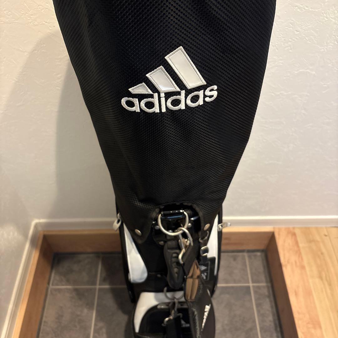 美品 adidas アディダス ゴルフ キャディーバック９型