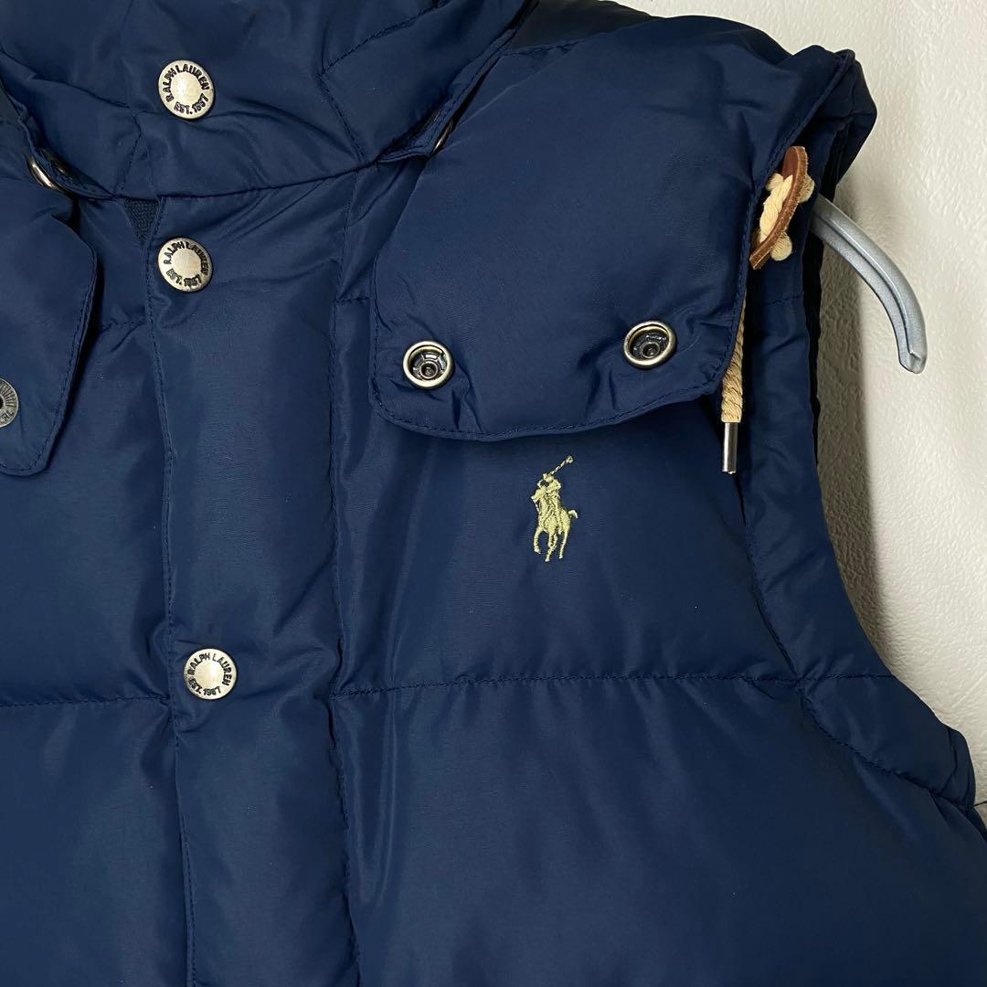 ポロ ラルフローレン POLO RALPH LAUREN ダウンベスト ネイビー