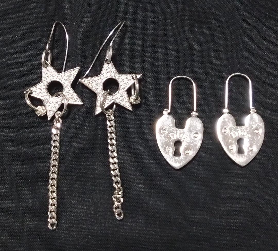 レア品　Diorディオール ピアスセット　星　ハート