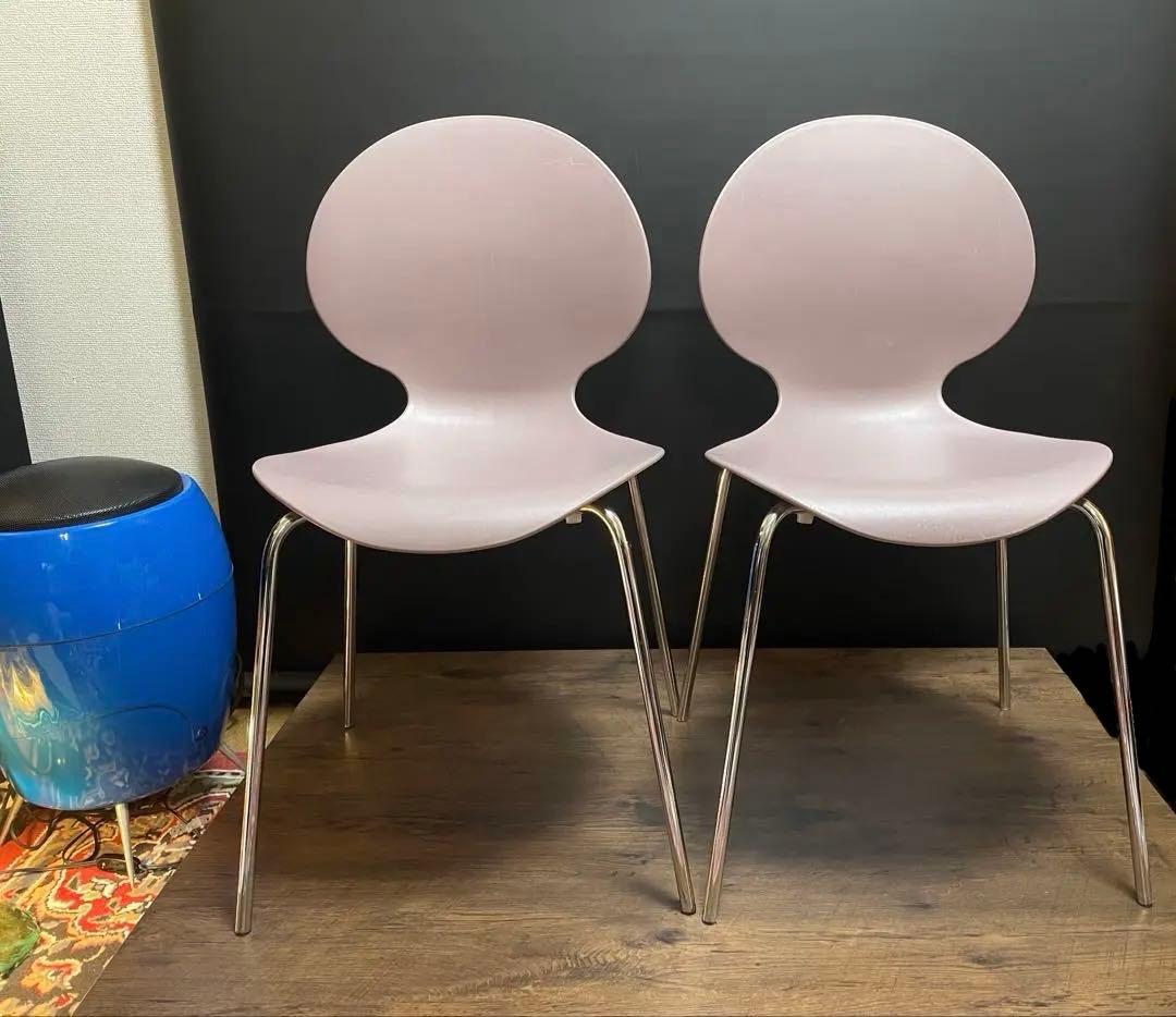 GALVANO TECNICA スタッキングチェア 2脚