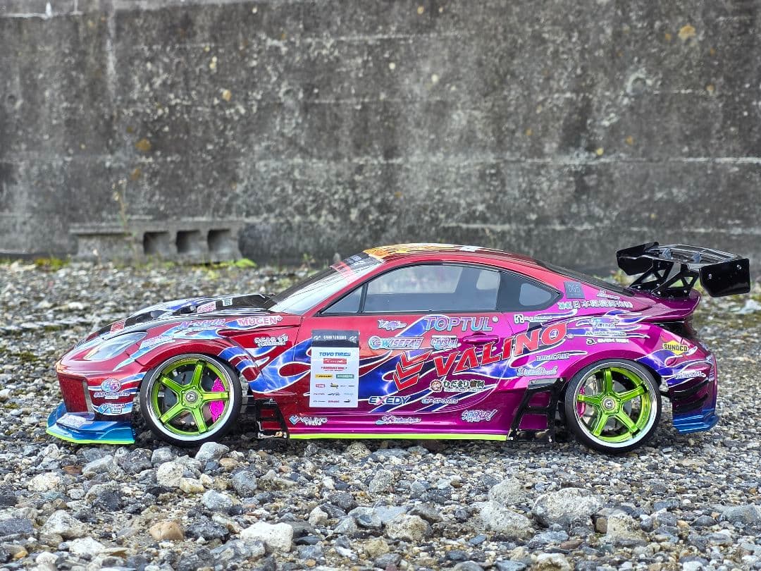 アディクション　GR86 　中村直樹選手アライブフーン仕様ラジコンホディ