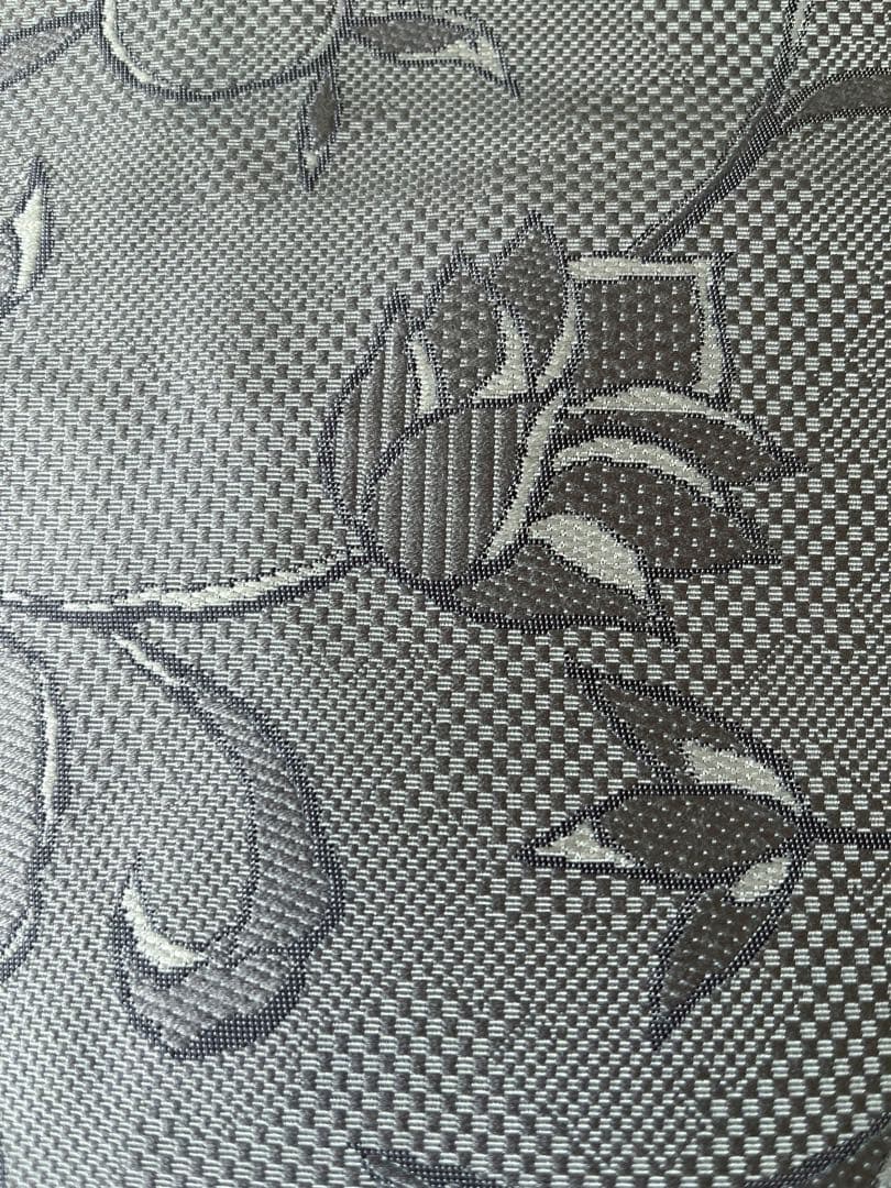 名古屋帯　博多ななこ織り　花唐草模様