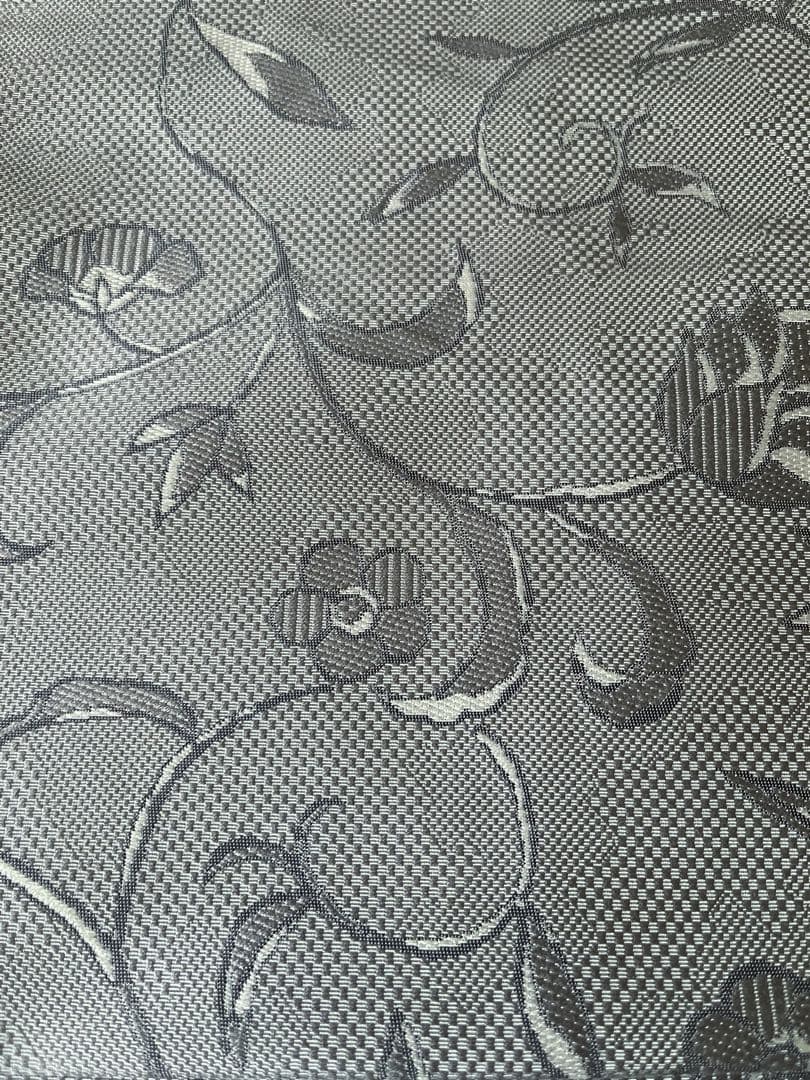 名古屋帯　博多ななこ織り　花唐草模様