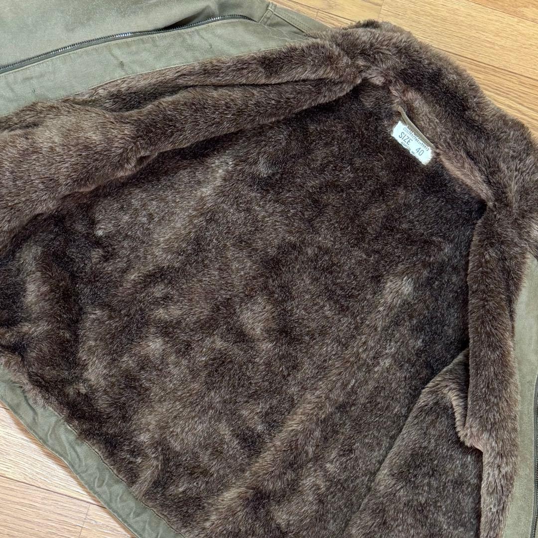 ヒューストン　N-1 デッキジャケット　40 タン？カーキ　レギュラータイプ