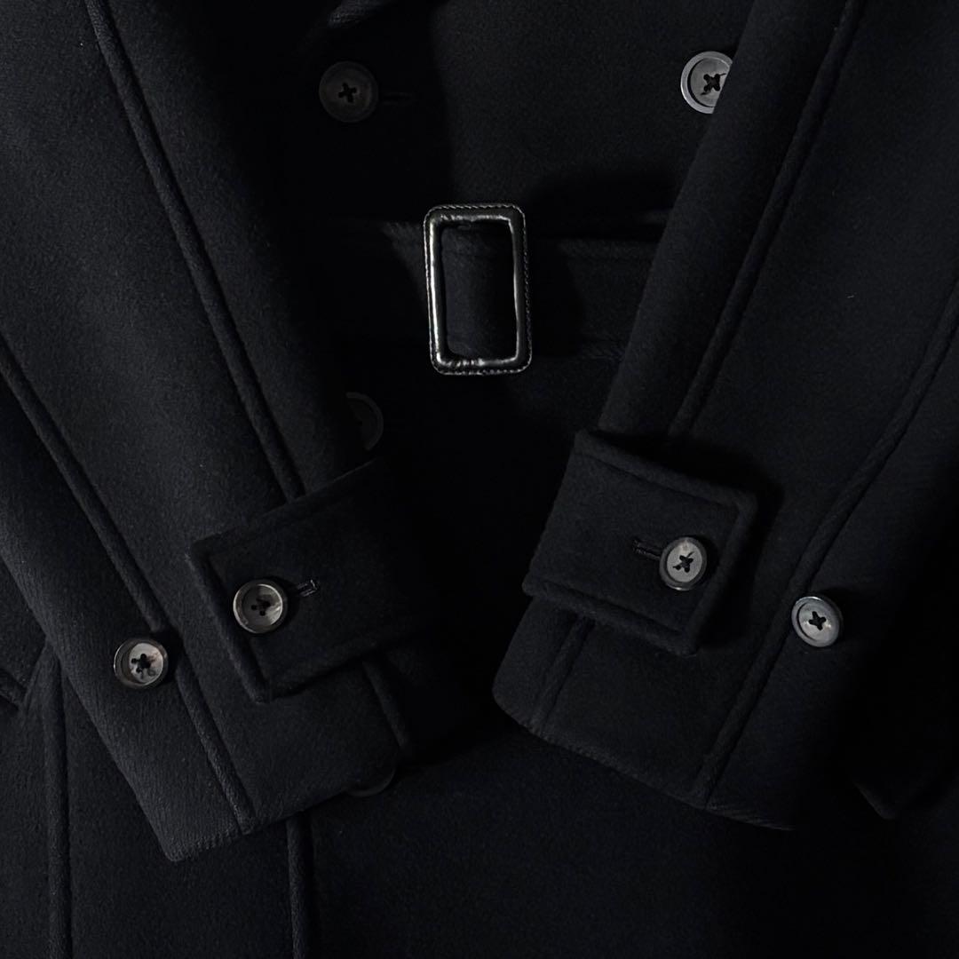 美品✨️ユナイテッドトウキョウ スーパー140sメルトンダブルチェスター 2 黒