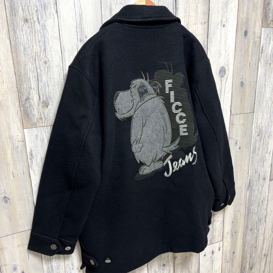 90s FICCE JEANS フィッチェ ウールジャケット ヨシユキコニシ L