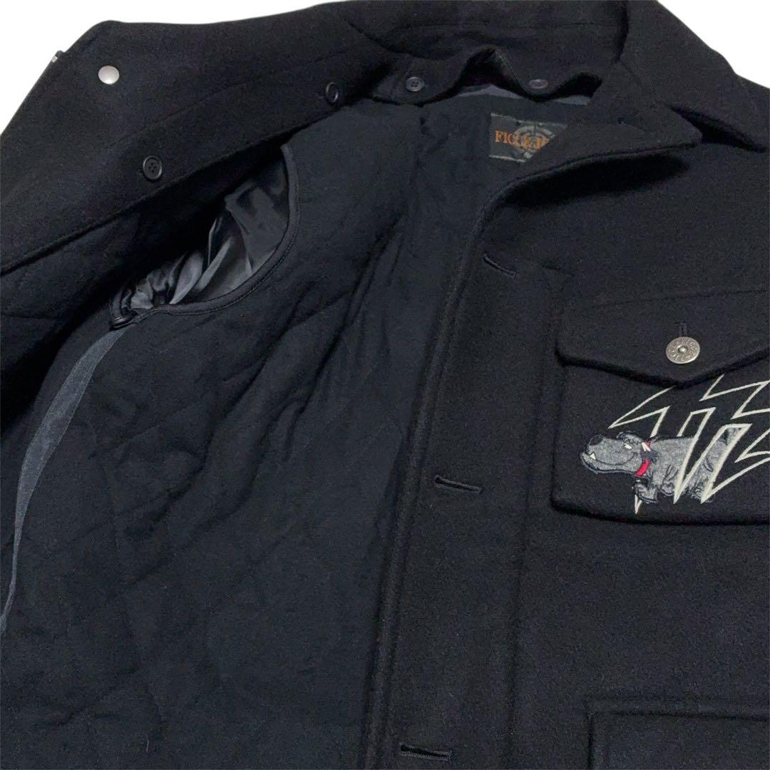 90s FICCE JEANS フィッチェ ウールジャケット ヨシユキコニシ L