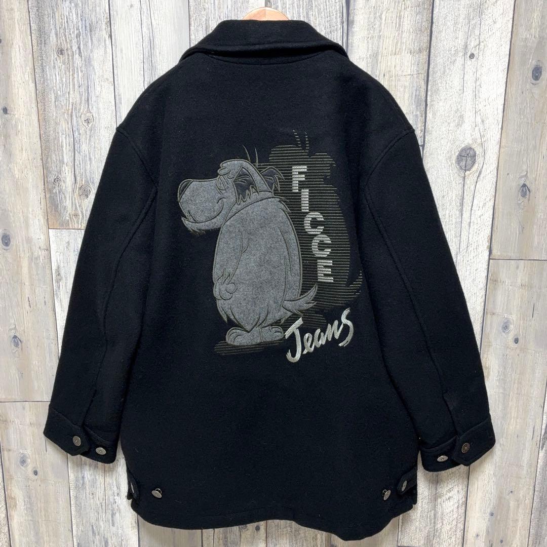 90s FICCE JEANS フィッチェ ウールジャケット ヨシユキコニシ L