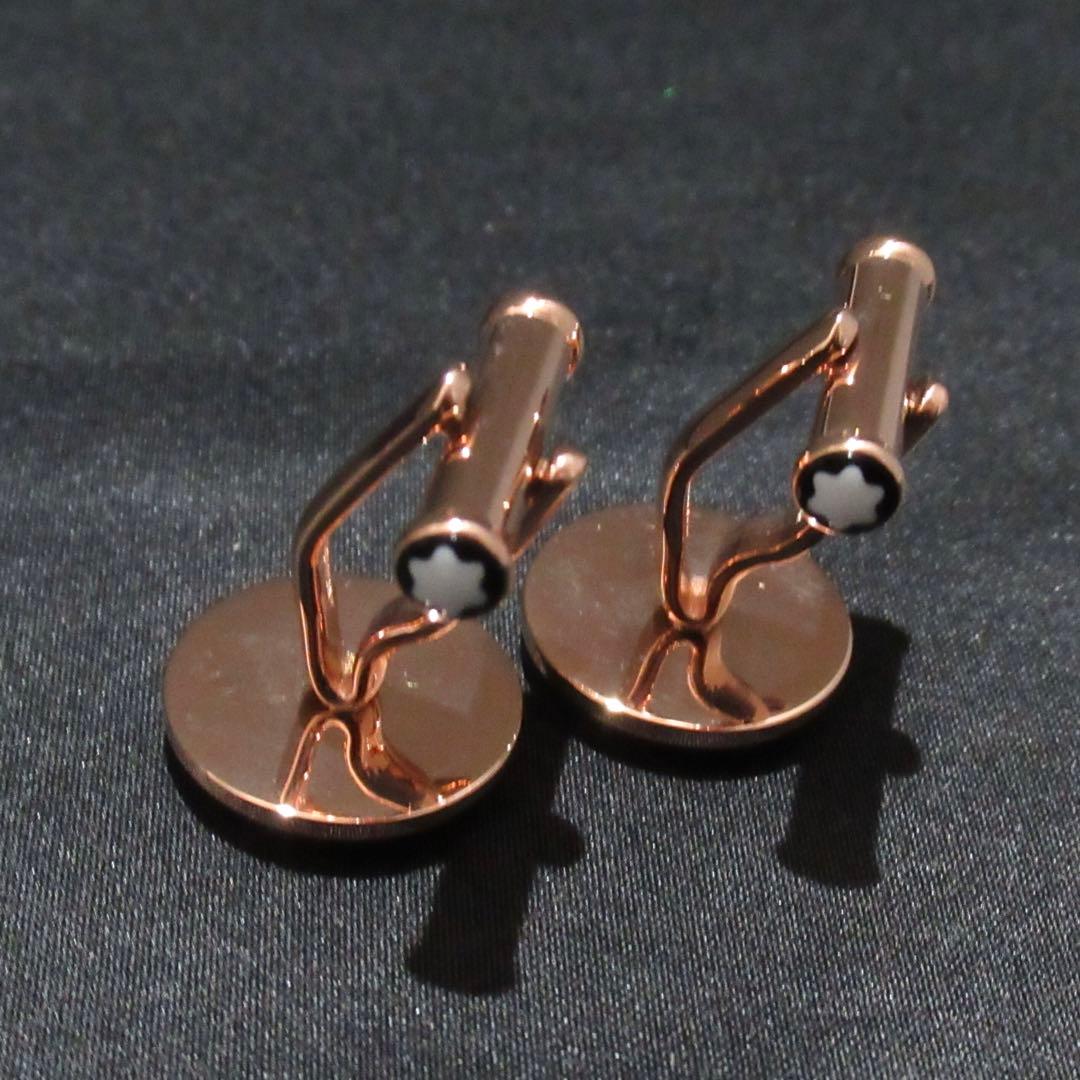 モンブラン カフス マイスターシュテュック ダークブラウンラッカー 118603