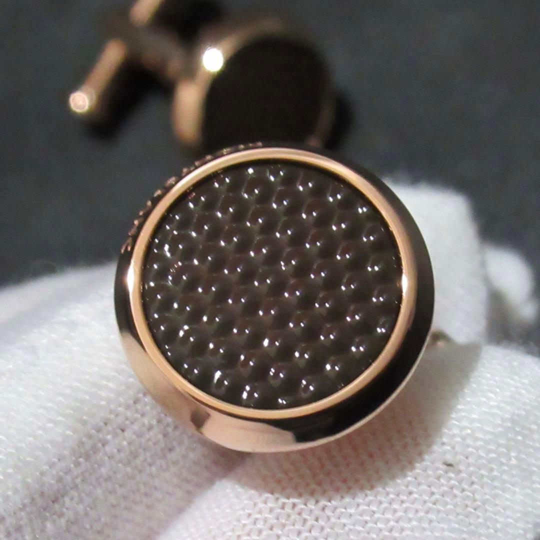 モンブラン カフス マイスターシュテュック ダークブラウンラッカー 118603