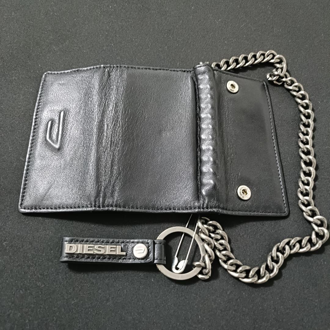 【新品未使用品】DIESEL キーケース ブラックレザー 6連 ディーゼル