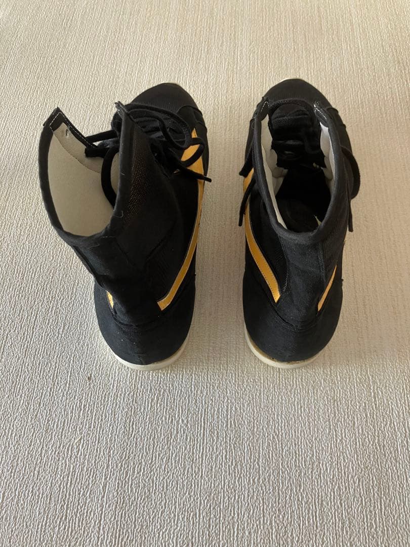 Mizuno ボクシングシューズ ブラックハイカット28.5㎝