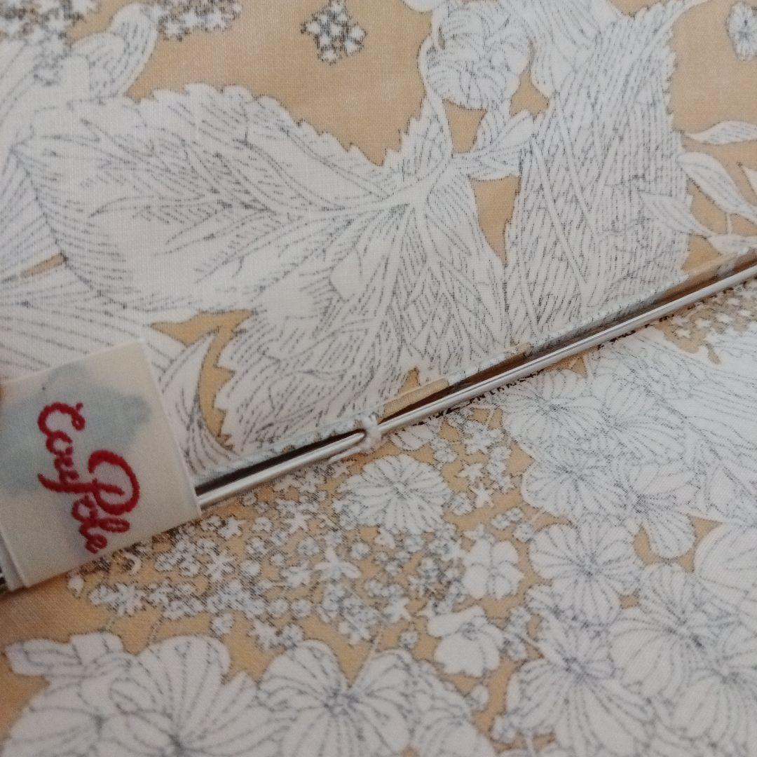 花柄折りたたみ傘 竹製ハンドル　リバティ