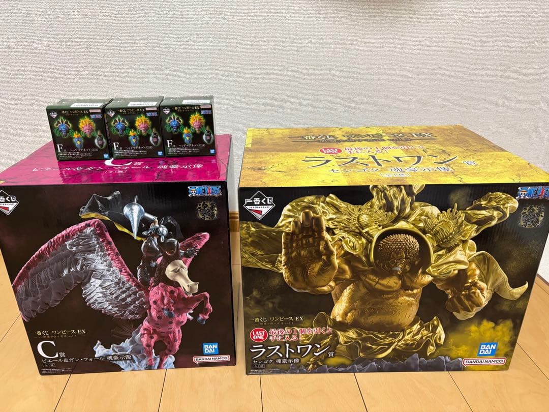 ワンピース　一番くじ　悪魔を宿す者達vol.3 ラストワン賞、C賞　おまけ付き