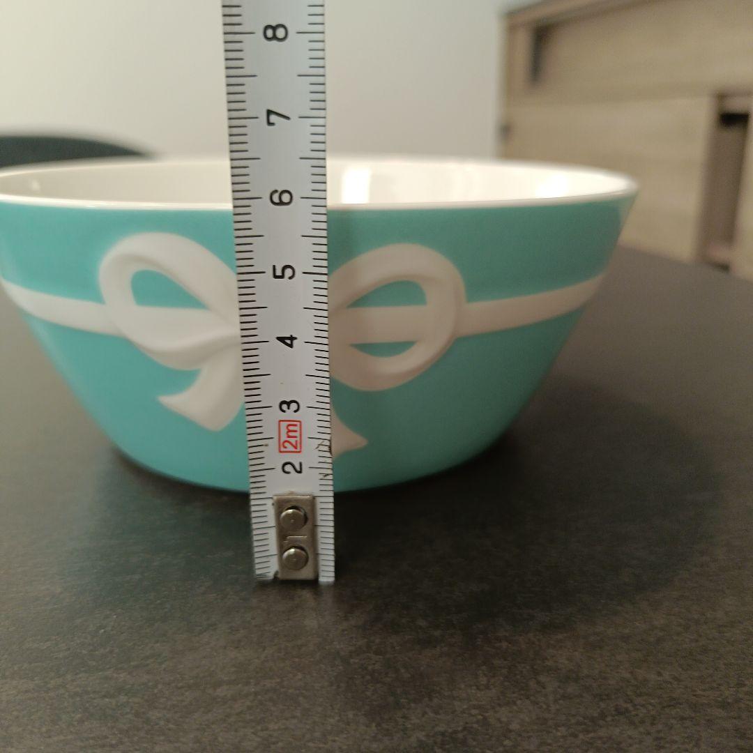 【未使用】箱・リボン付き|ブルーボックス　ボウル 2個セット　tiffany