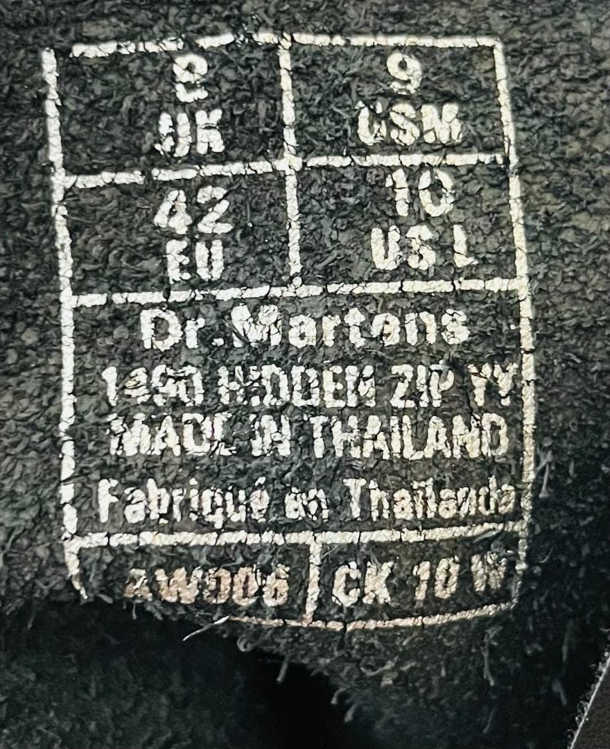 Dr.Martens×Yohji Yamamoto コラボブーツ US9 未使用