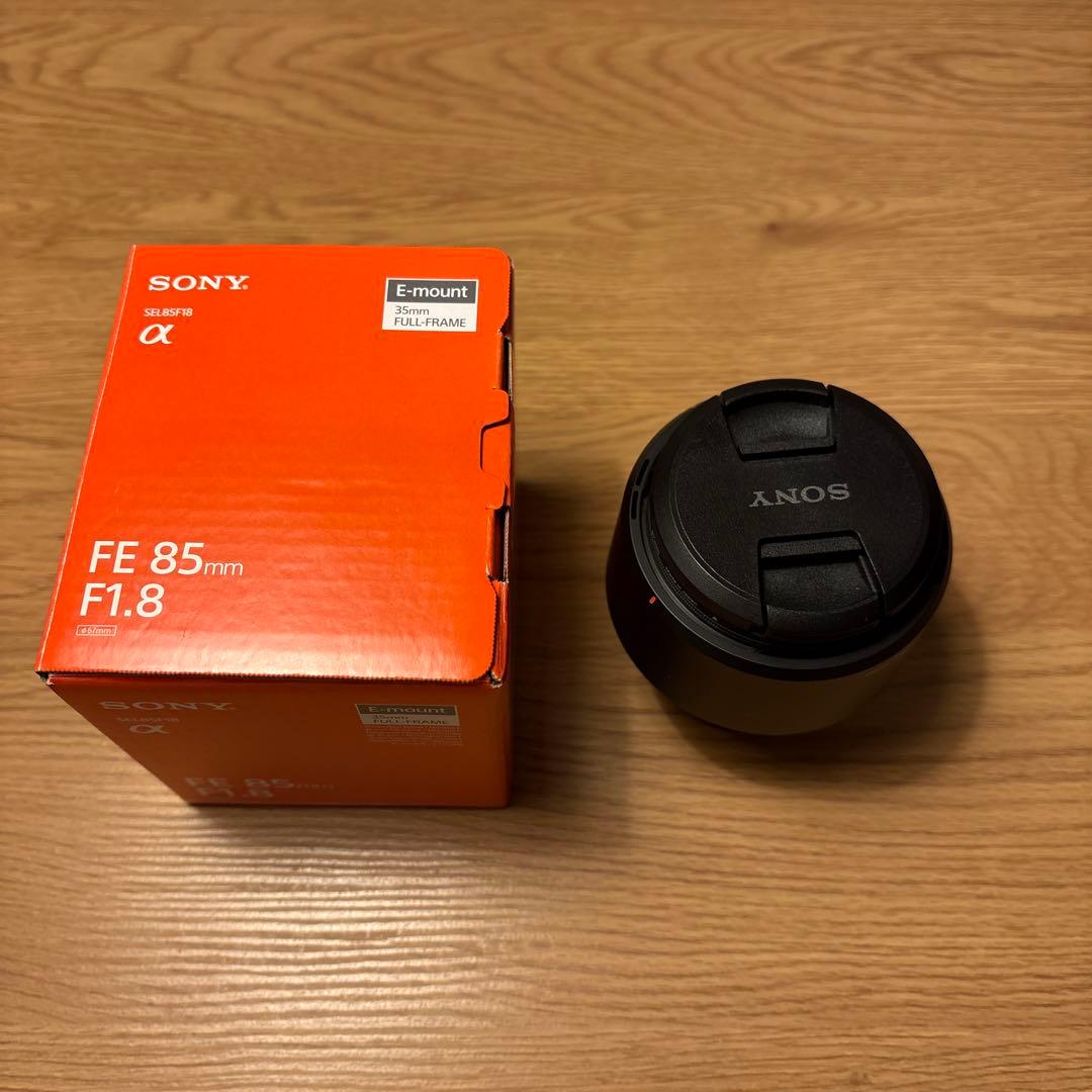 FE 85mm F1.8 eマウント　美品　CPLフィルター付き