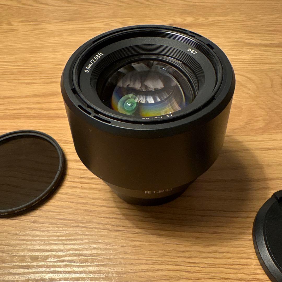 FE 85mm F1.8 eマウント　美品　CPLフィルター付き