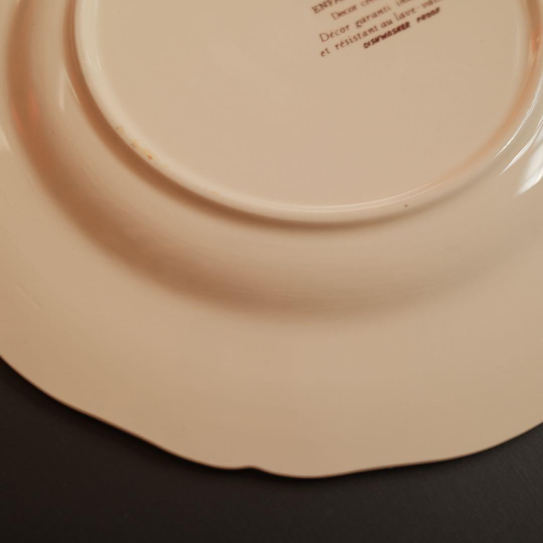 サルグミンヌ アンファンリシャール セット 2枚 平皿 フランス アンティーク