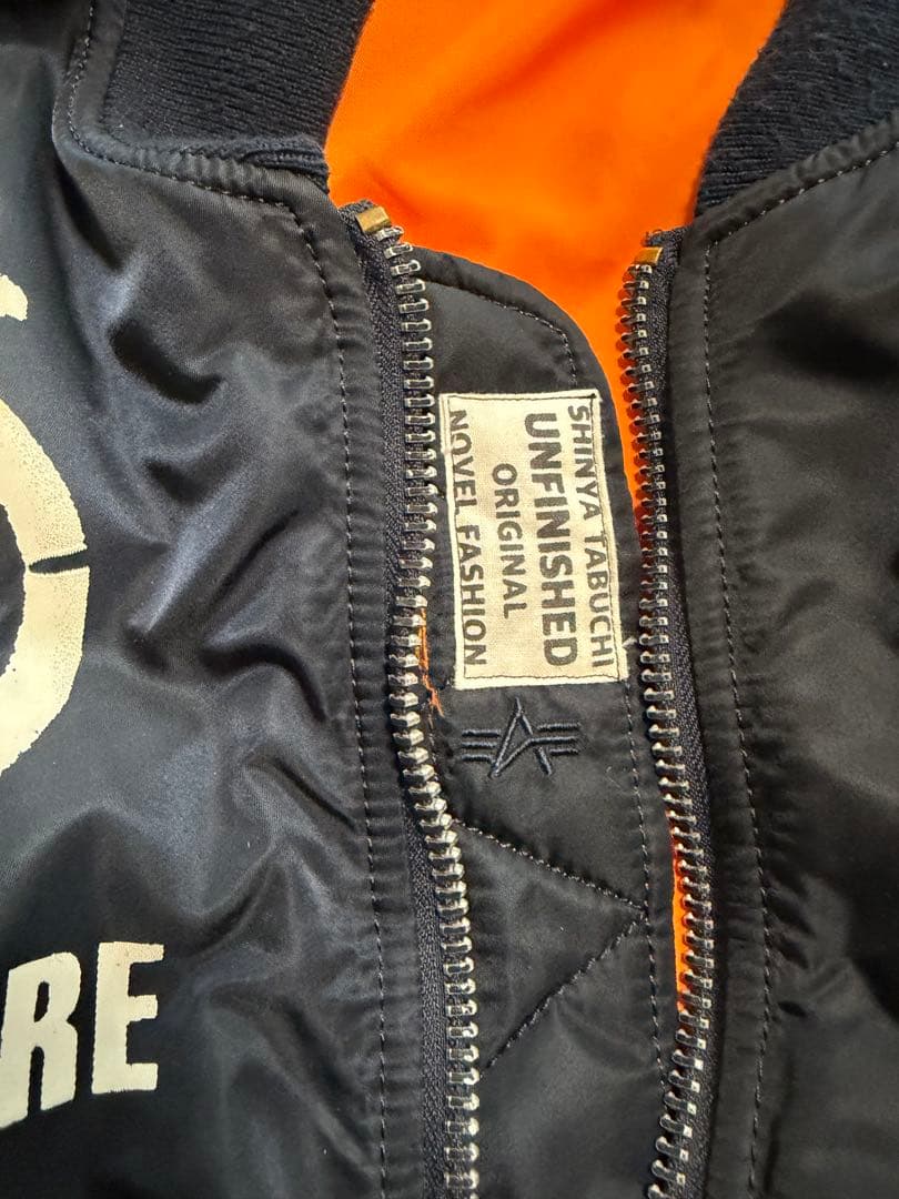 S*n様 UNFINISHED MA-1 3XL アナーキー anarchy