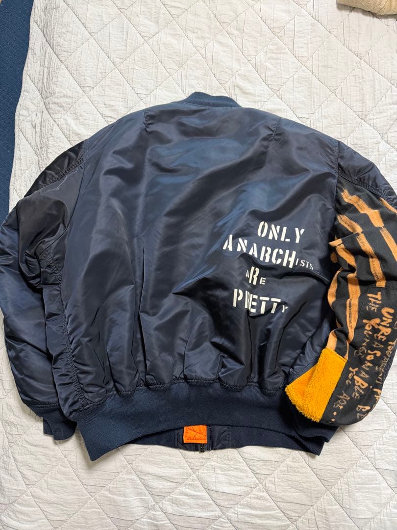 S*n様 UNFINISHED MA-1 3XL アナーキー anarchy