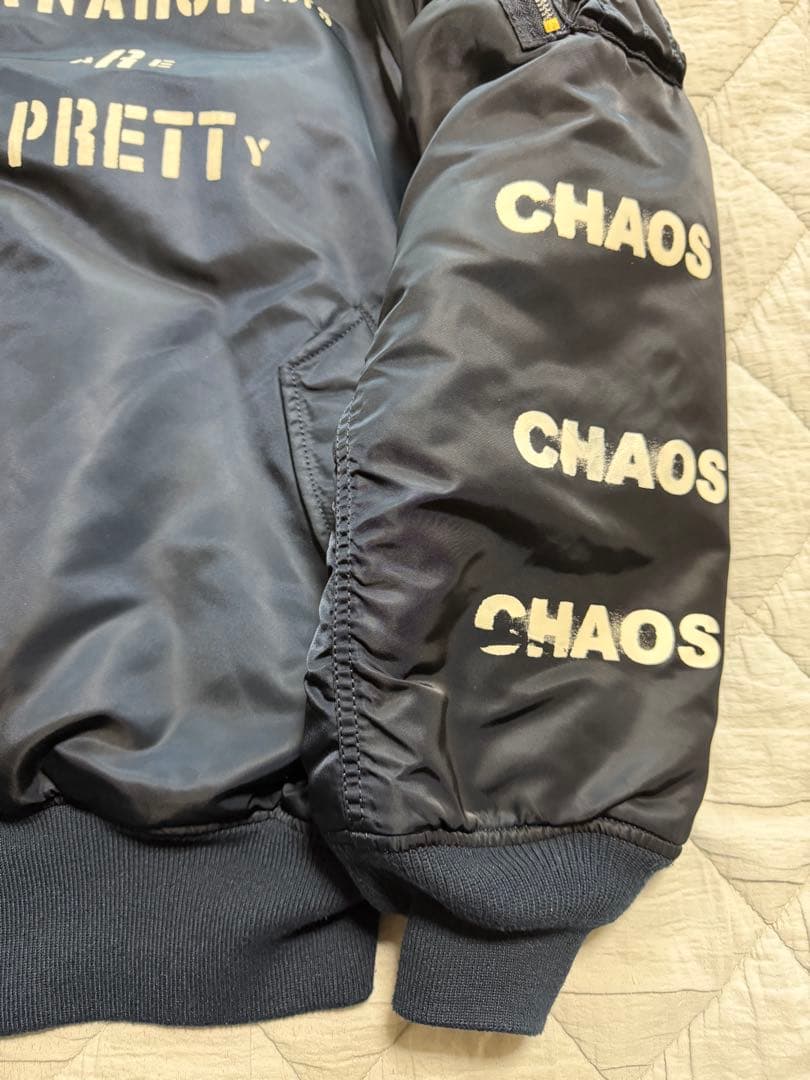 S*n様 UNFINISHED MA-1 3XL アナーキー anarchy