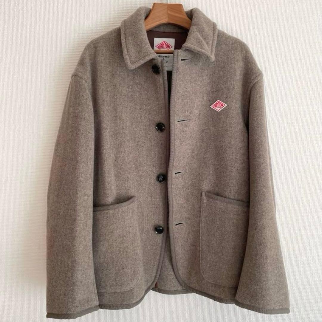 DANTON ダントン　ウールライトパイル ワークジャケット（M 〜L程度）