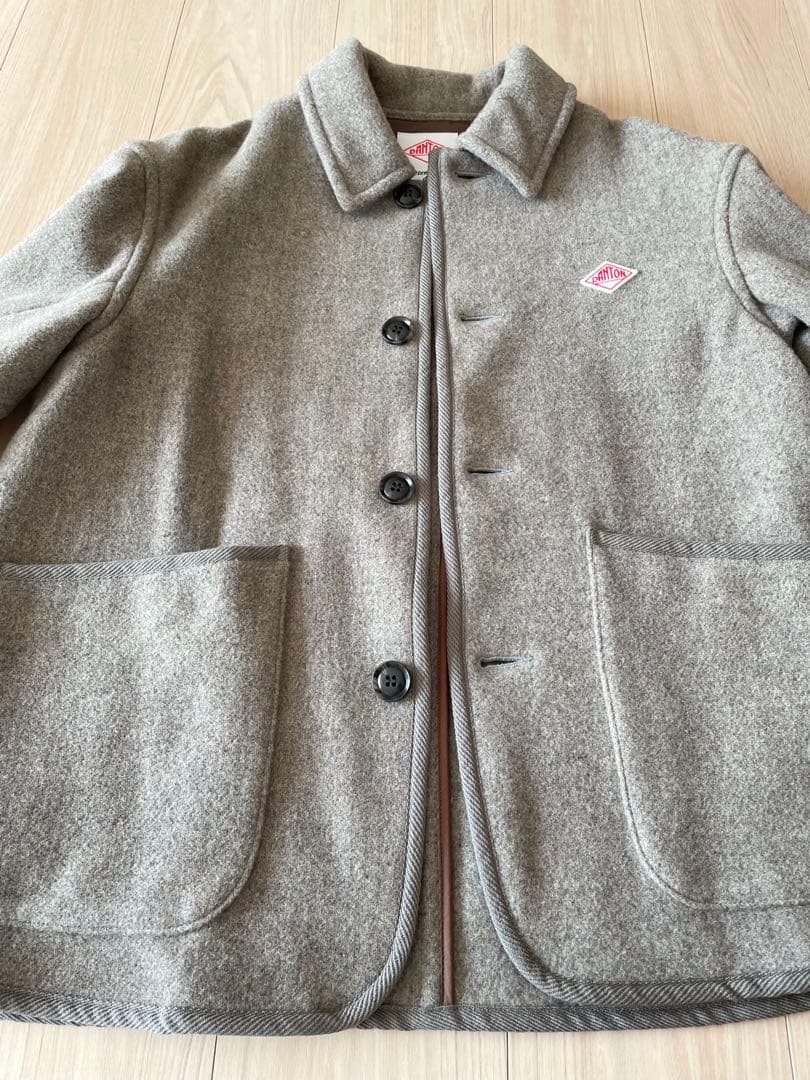 DANTON ダントン　ウールライトパイル ワークジャケット（M 〜L程度）