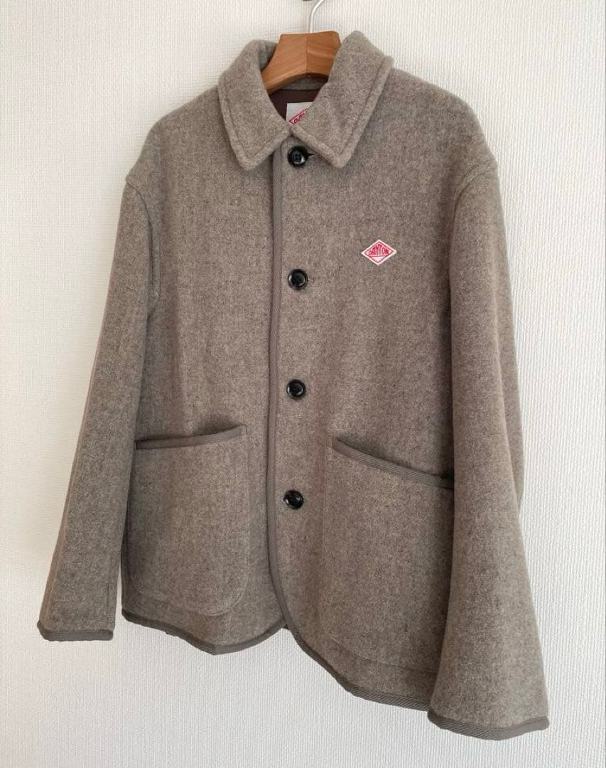 DANTON ダントン　ウールライトパイル ワークジャケット（M 〜L程度）