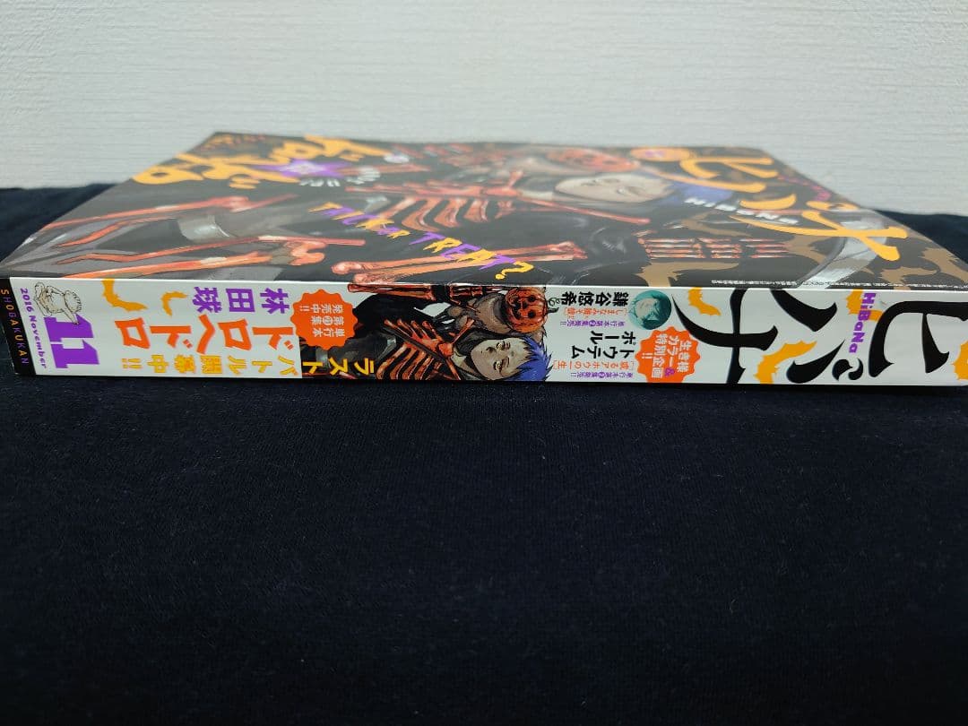 ヒバナ　2016年11月号　ドロヘドロ表紙