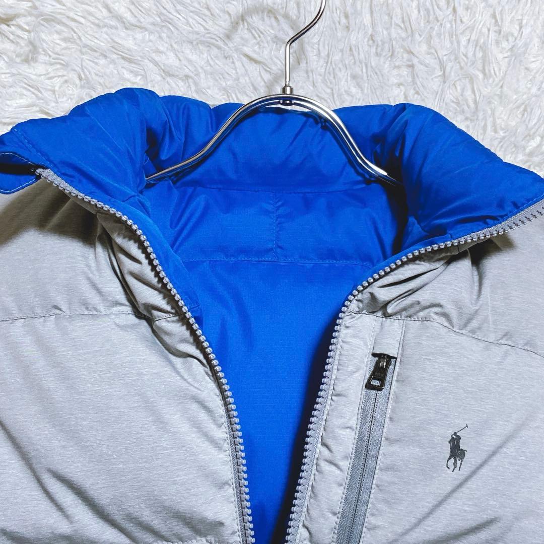 Mikimiki ⭐️ポロラルフローレン　ダウンベスト　肉厚　リバーシブル