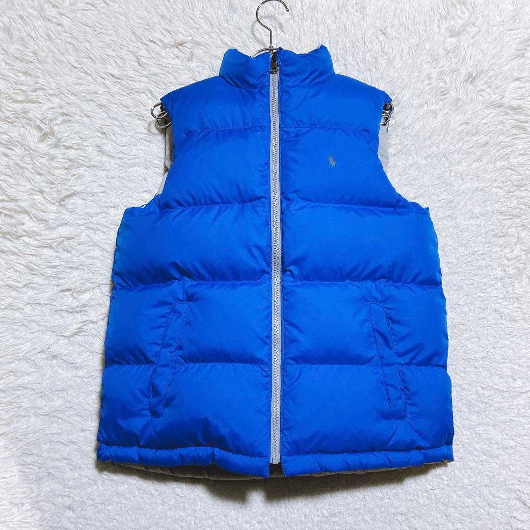 Mikimiki ⭐️ポロラルフローレン　ダウンベスト　肉厚　リバーシブル