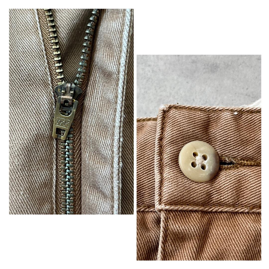 ポロ ラルフローレン W34 ポロチノ チノパン 古着 90s 茶 19058