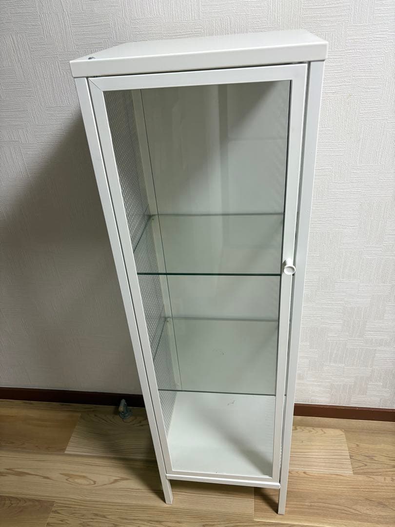 ＩＫＥＡ/BAGGEBO/バッゲボー：ガラス扉キャビネット完成品