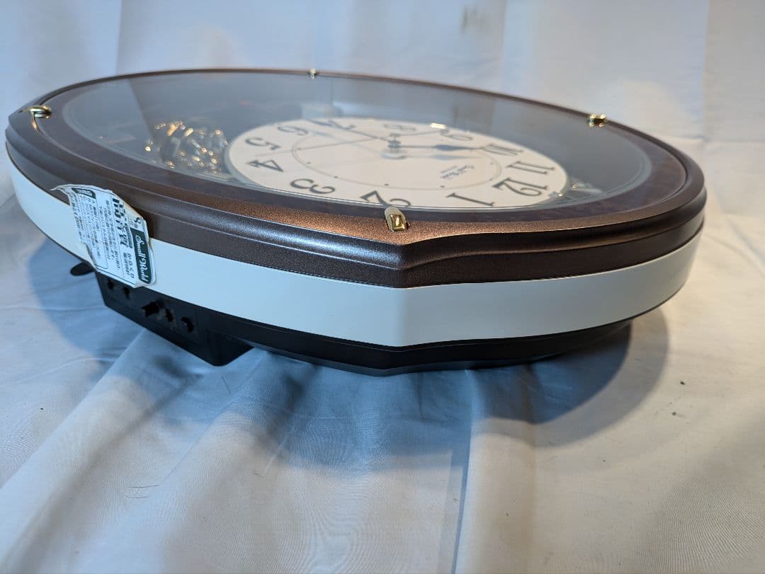 RHYTHM スモールワールドアルディ 4MN545RH23 電波からくり時計