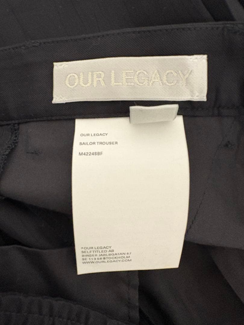 スーツ Our legacy sailor trouser 44