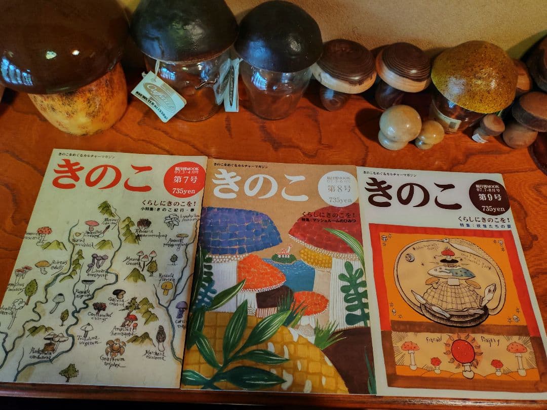 きのこをめぐるカルチャーマガジン 隔月刊 MOOK『きのこ』創刊号～最終13号