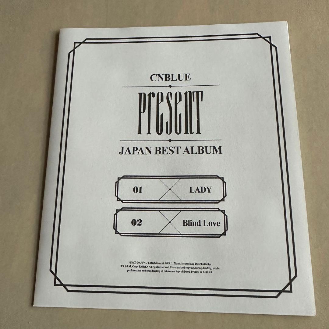 CNBLUE ヨンファ　直筆サイン入り　 CD