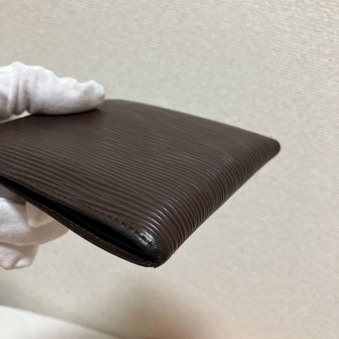 ✨美品 ・鑑定済✨ルイヴィトン ポルトフォイユ マルコ エピ 二つ折り財布